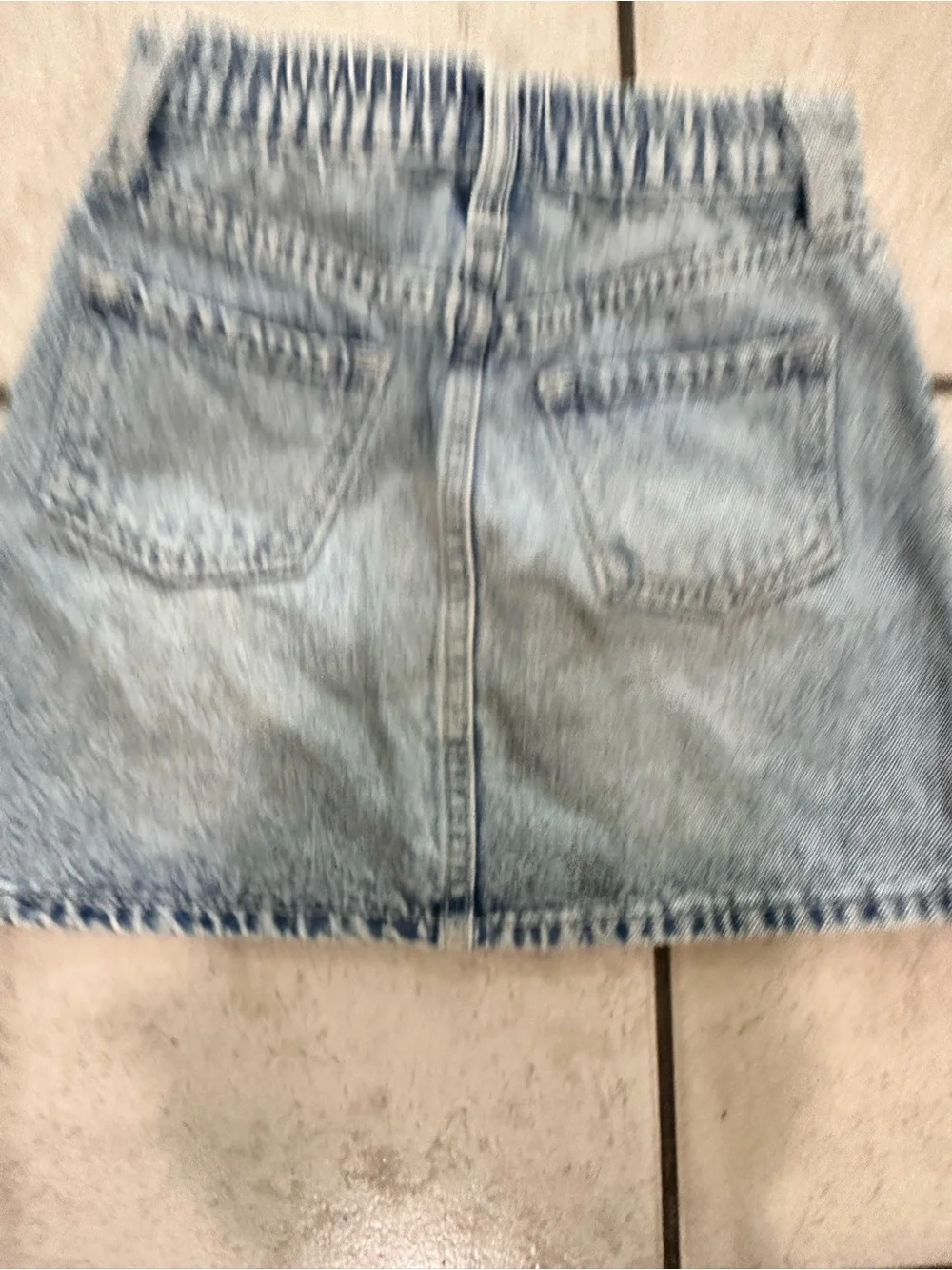 Hand-Painted Denim Skirt with Mardi Gras Motif Mardi Gras Mambo Kids